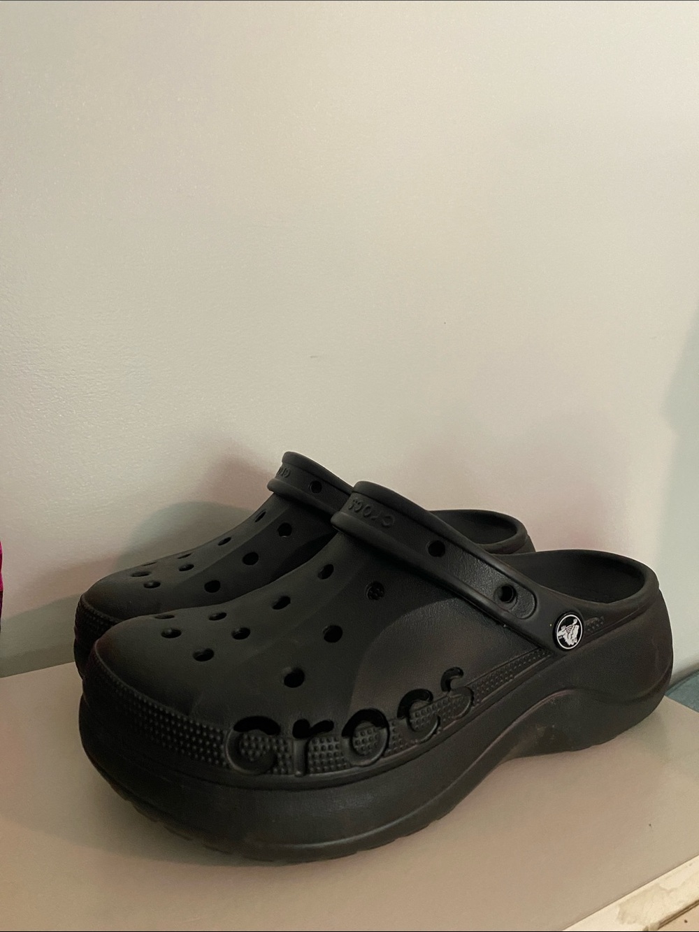 Baya platform Crocs